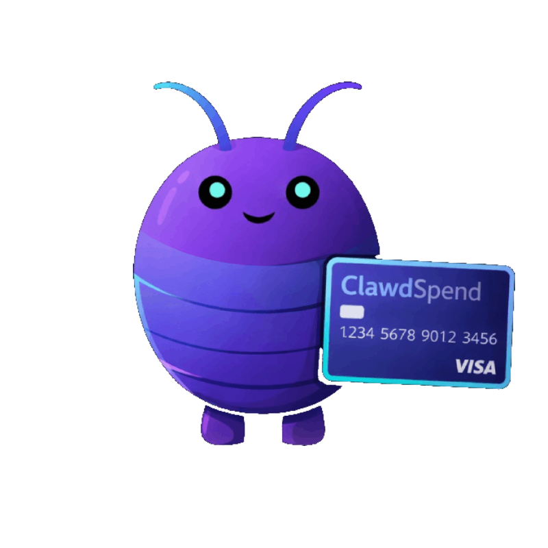 ClawdSpend mascot